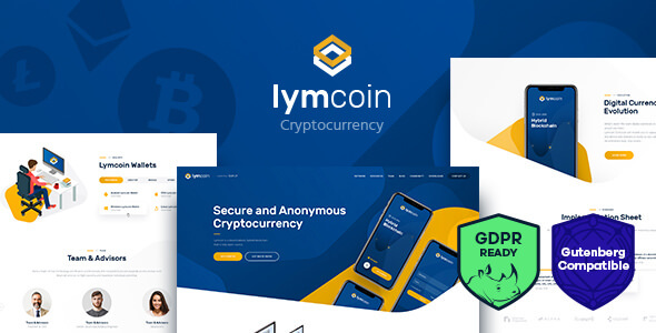 Lymcoin v1.3.1 – Cryptocurrency & ICO WordPress Theme