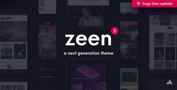 Zeen v3.7.1 – Next Generation Magazine WordPress