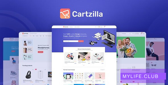 Cartzilla v1.0.9 – Digital Marketplace & Grocery Store WordPress Theme