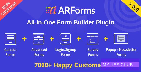 ARForms v5.6 – WordPress Form Builder Plugin 【nulled】