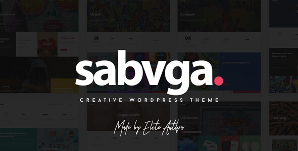 Sabvga v1.3 – Modern & Creative Portfolio Theme
