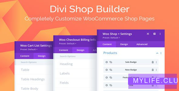 Divi Shop Builder For WooCommerce v1.1.25
