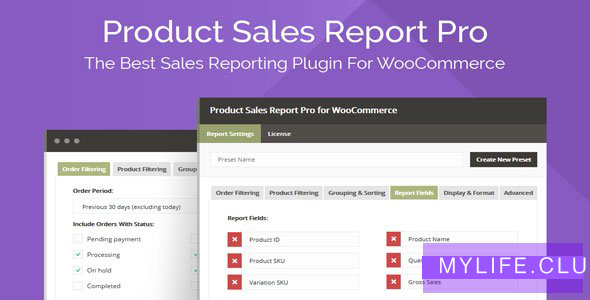 Product Sales Report Pro for WooCommerce v2.2.17 【nulled】