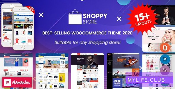 ShoppyStore v3.7.6 – WooCommerce WordPress Theme 【nulled】