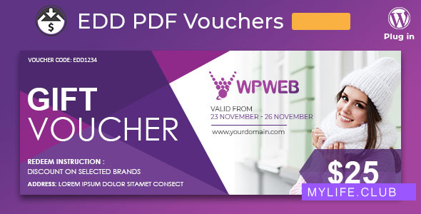 Easy Digital Downloads – PDF Vouchers v2.0.17