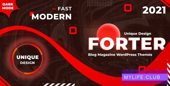 Forter v1.3 – Magazine and Blog WordPress Theme