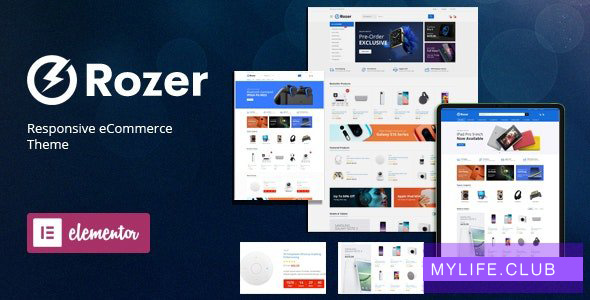 Rozer v1.0 – Digital eCommerce WordPress Theme