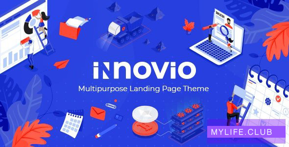 Innovio v1.7 – Multipurpose Landing Page Theme 【nulled】