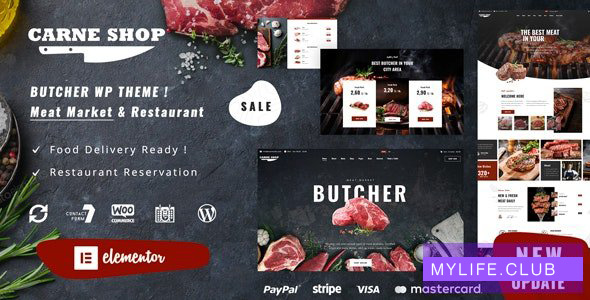 Carne v1.1 – Butcher & Meat Restaurant