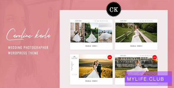 Ckarla v1.0 – Wedding Photography WordPress Theme