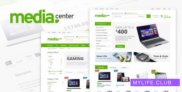 MediaCenter v2.7.16 – Electronics Store WooCommerce Theme
