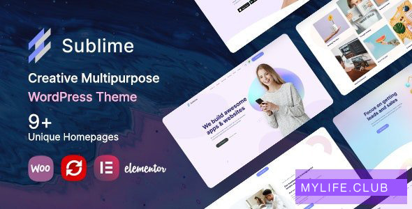 Sublime v1.0 – Creative Multipurpose WordPress Theme
