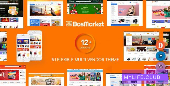 BosMarket v1.9.5 – Flexible Multivendor WooCommerce WordPress Theme 【nulled】