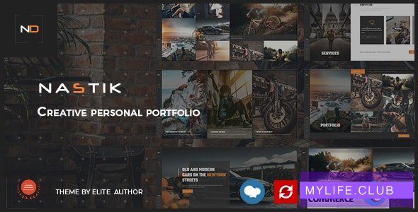 Nastik v3.8 – Creative Portfolio WordPress Theme 【nulled】