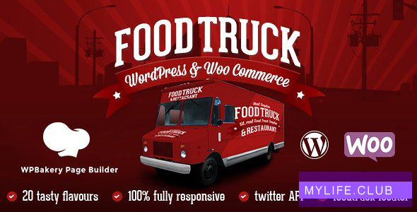 Food Truck & Restaurant 20 Styles v5.9 – WP Theme