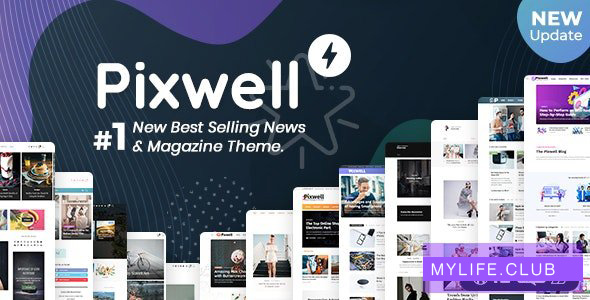 Pixwell v6.1 – Modern Magazine