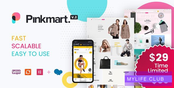 Pinkmart v2.9 – AJAX theme for WooCommerce 【nulled】