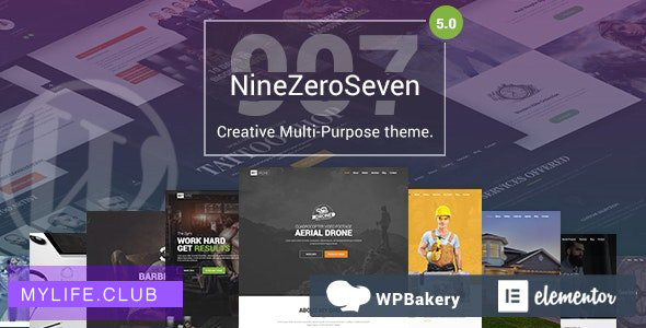 907 v5.1.2 – Responsive Multi-Purpose Theme 【nulled】