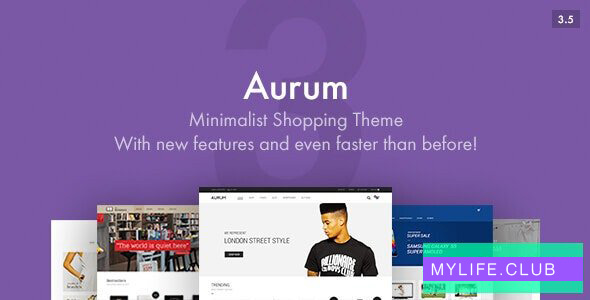 Aurum v3.7.2 – Minimalist Shopping Theme