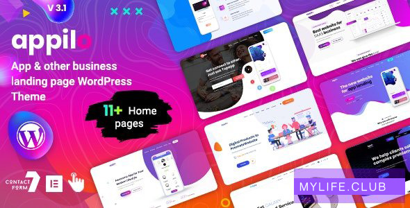 Appilo v4.9 – App Landing Page 【nulled】