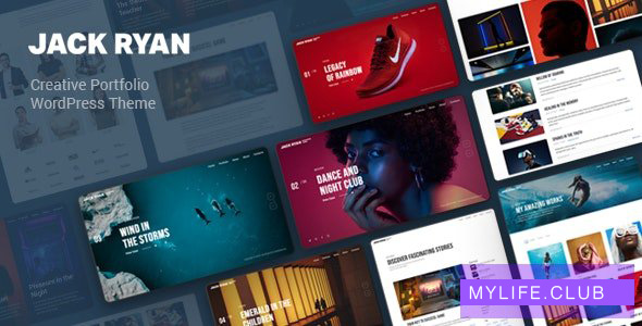 Jack Ryan v1.0.0 – Creative Portfolio WordPress Theme