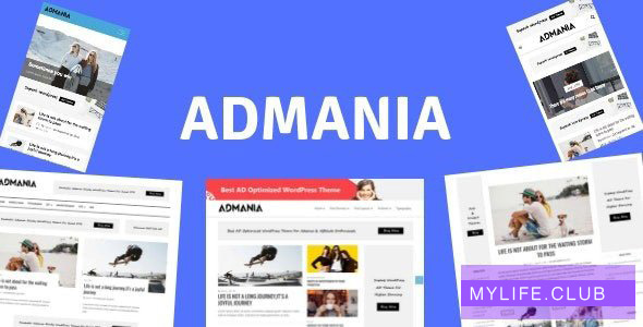 Admania v2.5 – AD Optimized WordPress Theme
