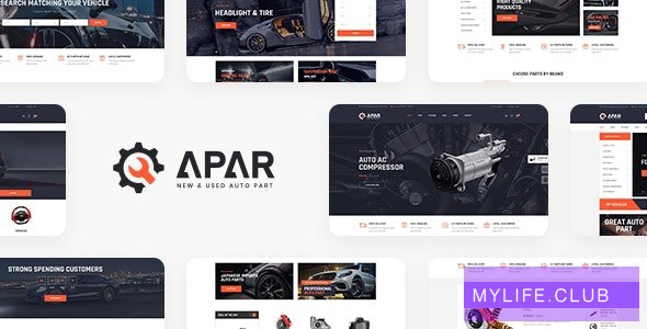 Apar v1.0.1 – Auto Parts WordPress Shop Theme