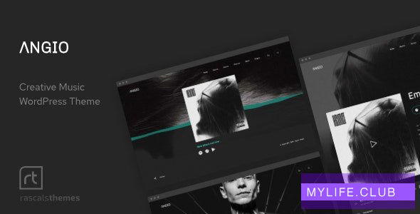 Angio v1.0.0 – Creative Music Theme