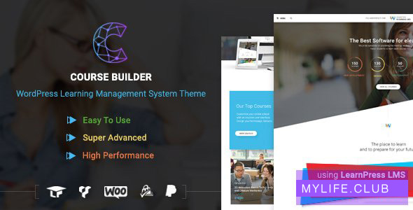 Course Builder v3.1.3 – LMS Theme for Online Courses 【nulled】
