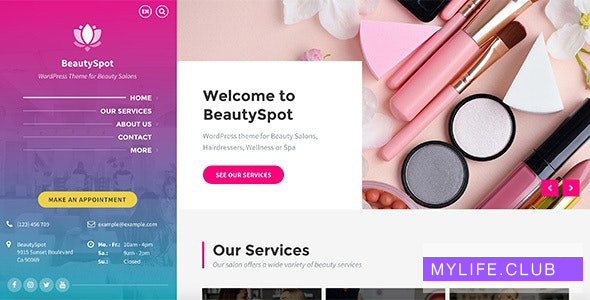 BeautySpot v3.3.4 – WordPress Theme for Beauty Salons