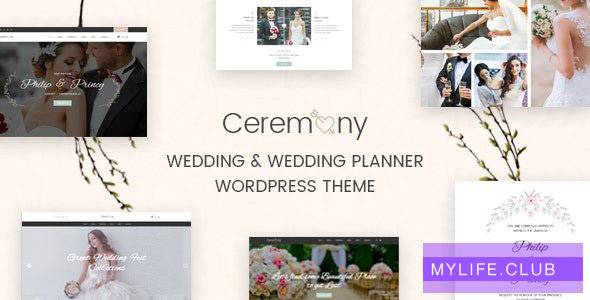 Ceremony v1.4 – Wedding Planner WordPress Theme