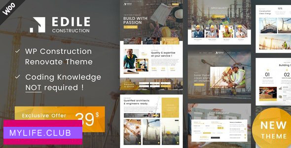 Edile v1.3 – Construction WP