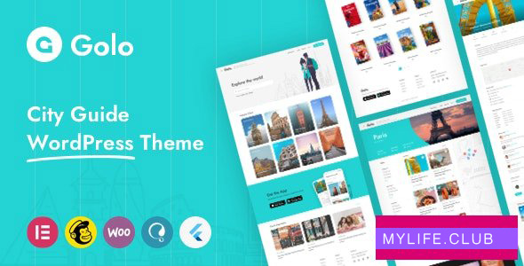 Golo v1.3.0 – City Guide WordPress Theme