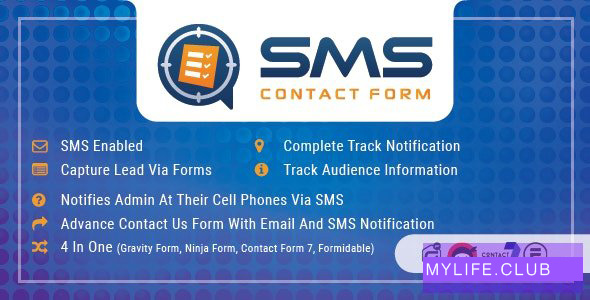 WordPress SMS Contact Form Plugin v1.2