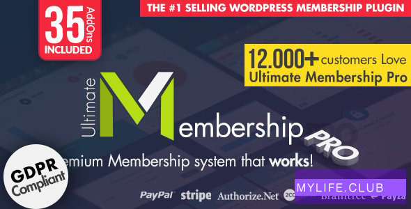 Ultimate Membership Pro WordPress Plugin v10.2 【nulled】
