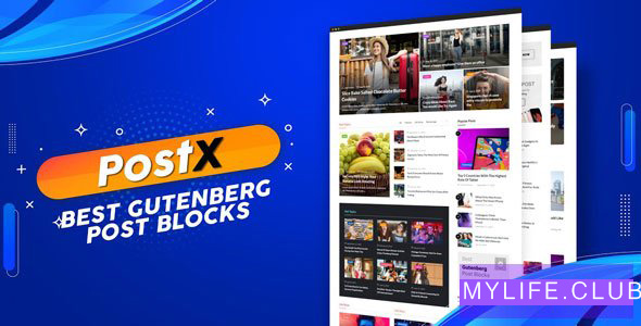 PostX Pro v1.1.6 – Gutenberg Post Blocks 【nulled】