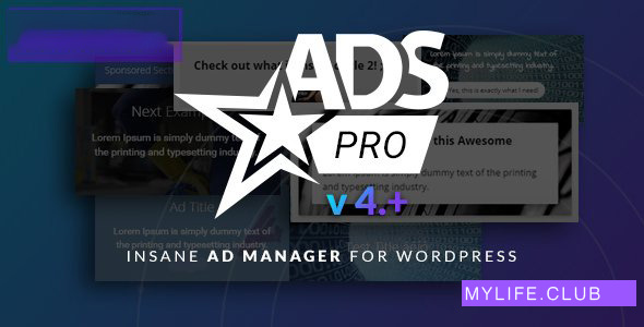 Ads Pro Plugin v4.4.2 – Multi-Purpose Advertising Manager 【nulled】