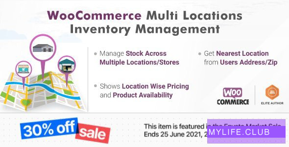 WooCommerce Multi Locations Inventory Management v3.0.1 【nulled】