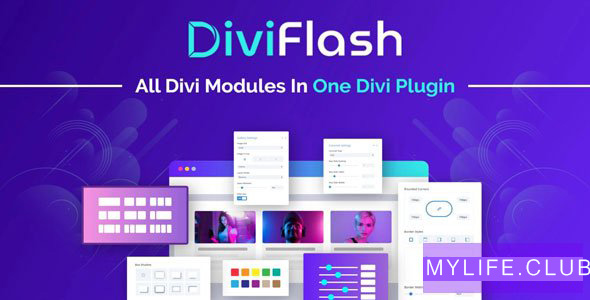 DiviFlash v1.1.1 – All Divi Modules In One Divi Plugin