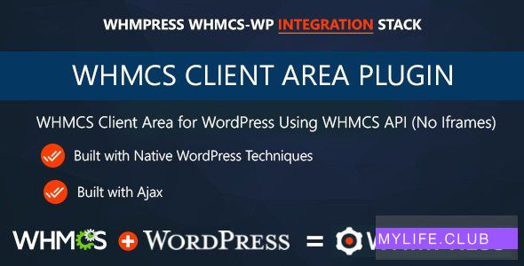 WHMCS Client Area for WordPress by WHMpress v4.0