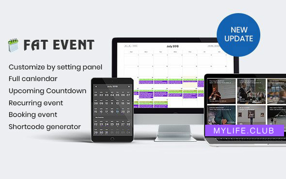 FAT Event v5.4 – WordPress Event and Calendar Booking