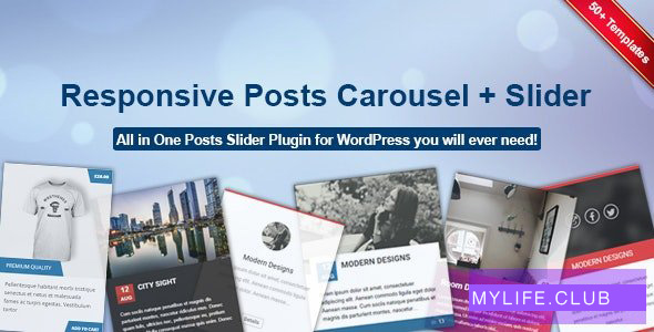 Responsive Posts Carousel v14.0 – WordPress Plugin