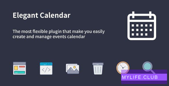 Elegant Calendar v1.1.0 – WordPress Events Calendar Plugin