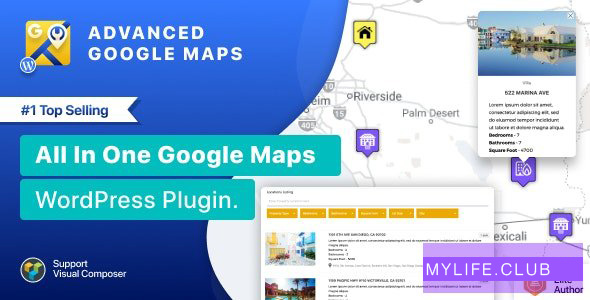 Advanced Google Maps Plugin for WordPress v5.3.0