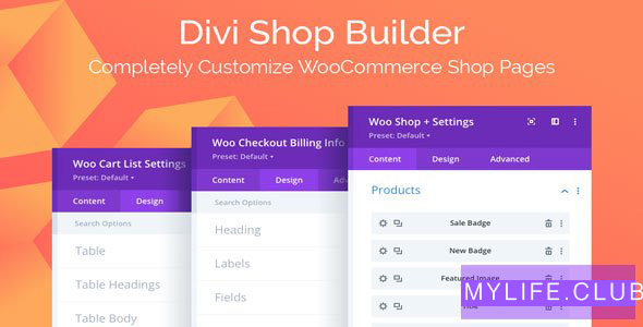 Divi Shop Builder For WooCommerce v1.1.20
