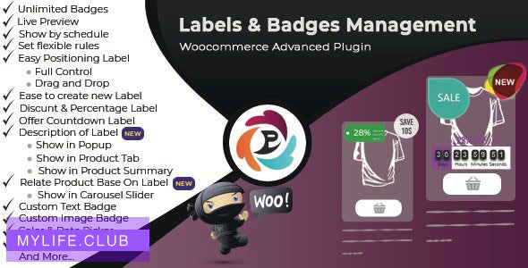 WooCommerce Advance Product Label and Badge Pro v1.8.6