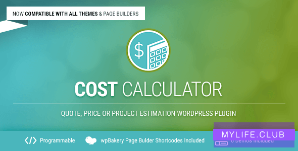 Cost Calculator v2.3.5 – WordPress Plugin