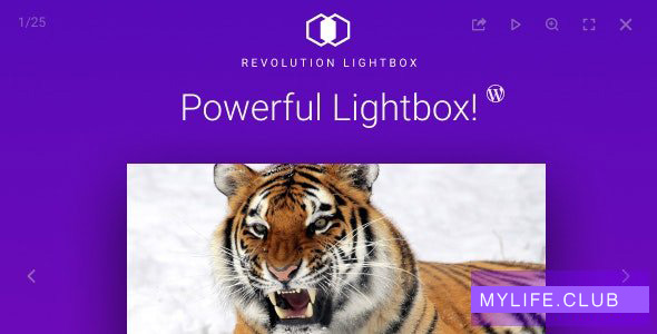 Revolution Lightbox WordPress Plugin v2.0