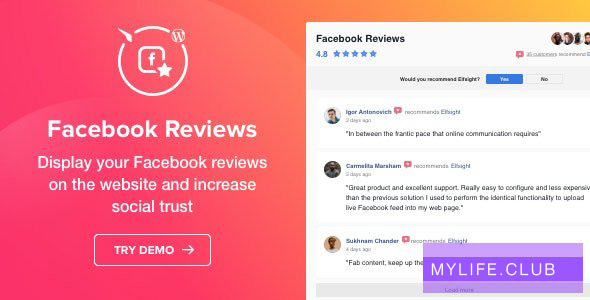 Facebook Reviews v1.2.5 – Facebook Reviews plugin