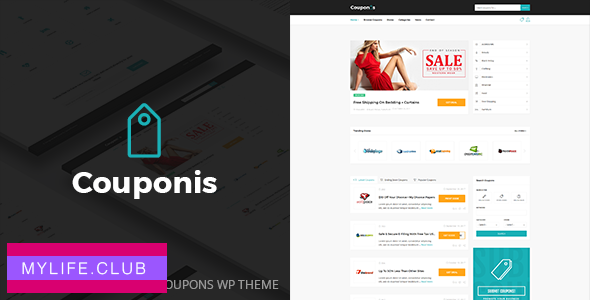 Couponis v3.1.4 – Affiliate & Submitting Coupons WordPress Theme